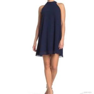 One One Six Twist Racerback Halter Shift Mini Dress - Size M - NWT